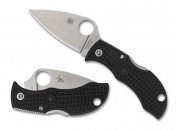 Spyderco MBKLFP Manbug Black FRN Leaf