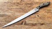White River Knives Filiermesser 10 inch Maple Black G10