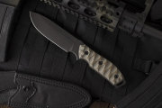 White River Knife / Knives M1 GTI 4.5 Canvas Black Olive Micarta