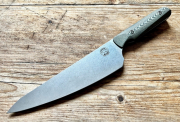 White River Knives Liong Mah Küchenmesser Chef Maple Black Richlite