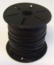 Lederband schwarz 3x1,2mm - Meterware