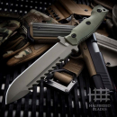Halfbreed Blades LSK-01 Ranger Green Large Survival Knife