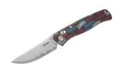 SRM Medal 255L-GQ2, Damascus Pattern G10 – Ansicht 1
