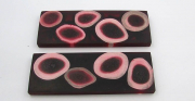 Stabilized Reindeer Medals x2 /Bloodred