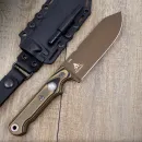 White River Firecraft 5 G10 Black/Tan/Green Bronze Cerakote